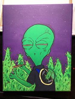 Alien High Art Painted