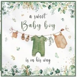 Baby boy baby shower tablecloths (3 pk)