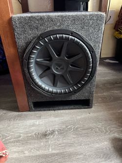 Subwoofer in Ported Enclosure Box