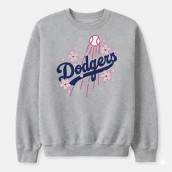 LA Dodgers Cherry Blossom Crewneck
