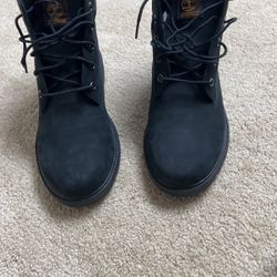 Black Timberlands 