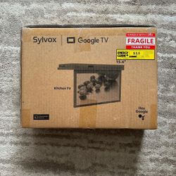 SYLVOX Kitchen TV,15.6 inch Under Cabinet TV