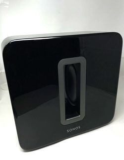 Sonos SUB Speaker Subwoofer WiFi Speaker Black Gloss Bass Wireless 2nd Gen