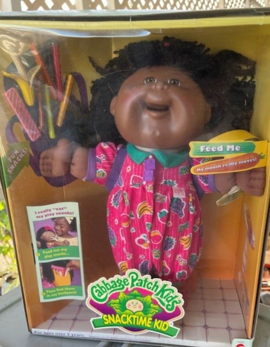 Cabbage Patch Snacktime Kid (Unopened, Recalled, Collectible)