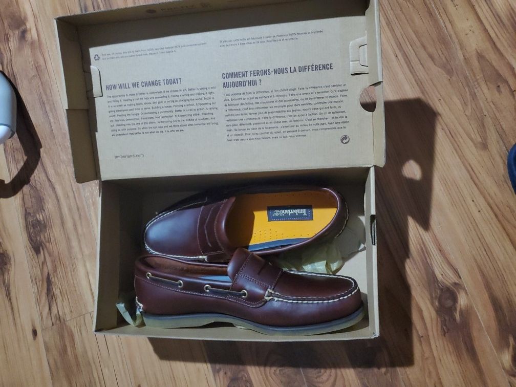 Timberland new man brown 12 in size sneakers 