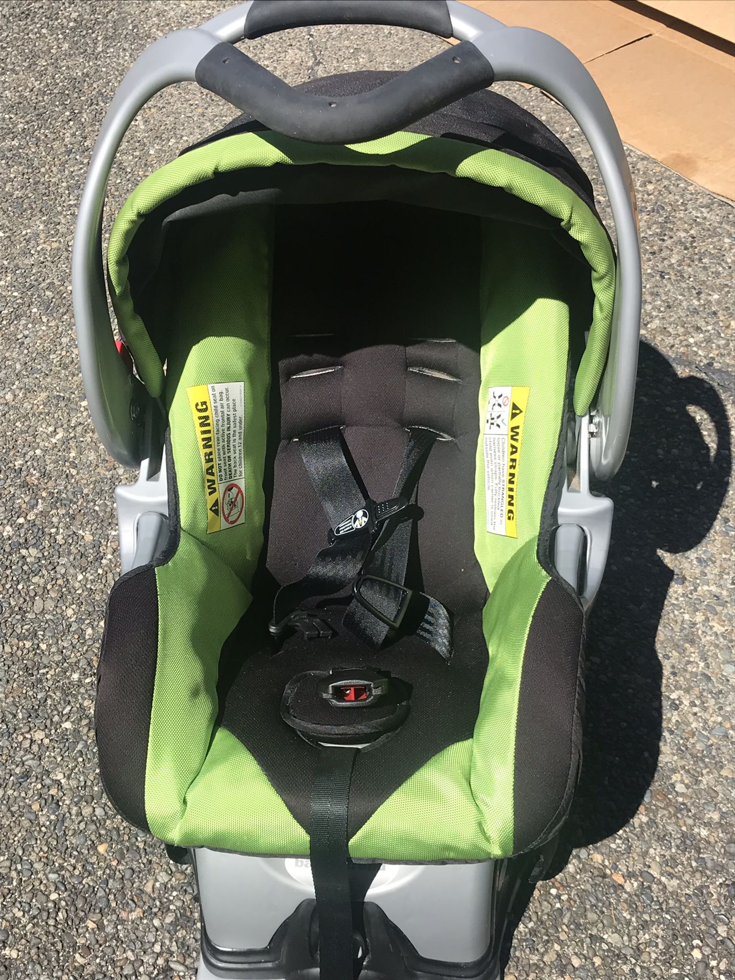 Baby Trend infant car seat with base