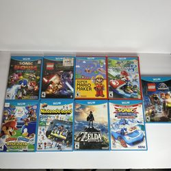 Wii U Game Lot