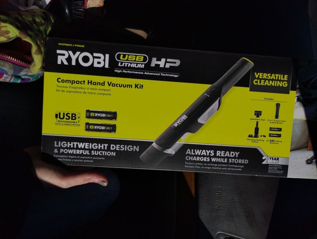Ryobi Handheld Vacuum 