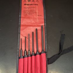Snap-on Tools 6 pc Long Pin Punch Set 