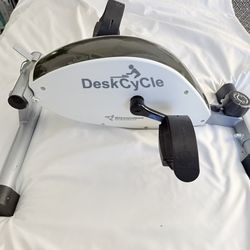 DeskCycle Under Desk Exercise Bike – Adjustable Resistance w/ Display