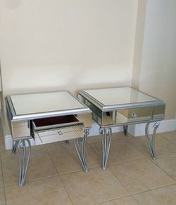 Mirrored NightStand/End Table