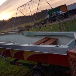 Traila T Bote 16ft...buen Estado Sin Titulos anbas