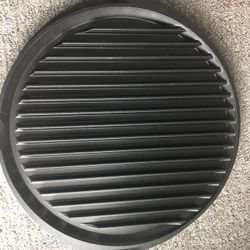 New metal grill tray, diameter 14, made in USA