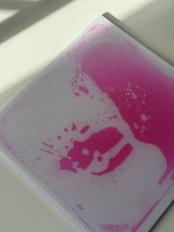 Pink Fun & Function Jumbo Gel Floor Tile