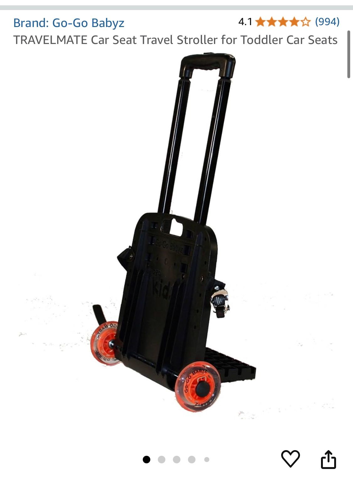 Go go babyz travel mate Roller