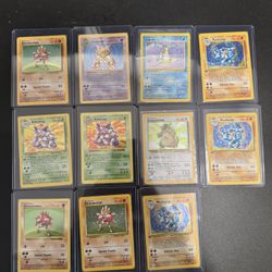 Pokemon Base Set 1&2 Vintage Cards