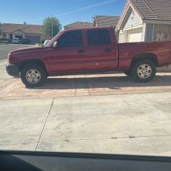 Red Chevy Silverado Toy 