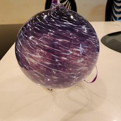 Hand blown ornament