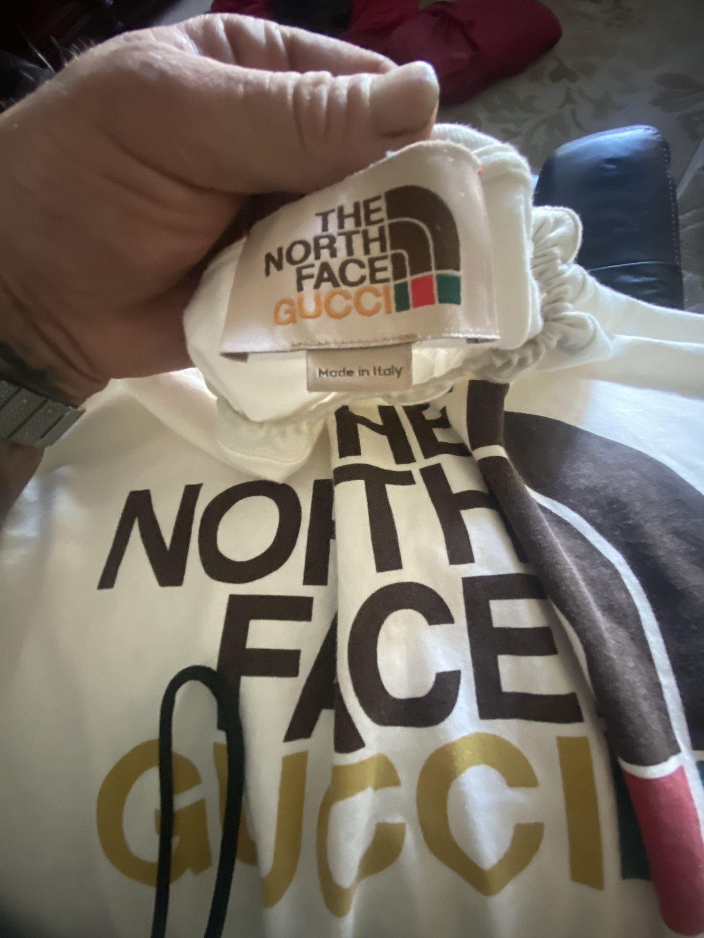 NORTHFACE GUCCI X Shirt Authentic Size Large