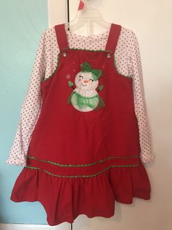 Girl’s Winter Snow Woman’s Dress Size 6