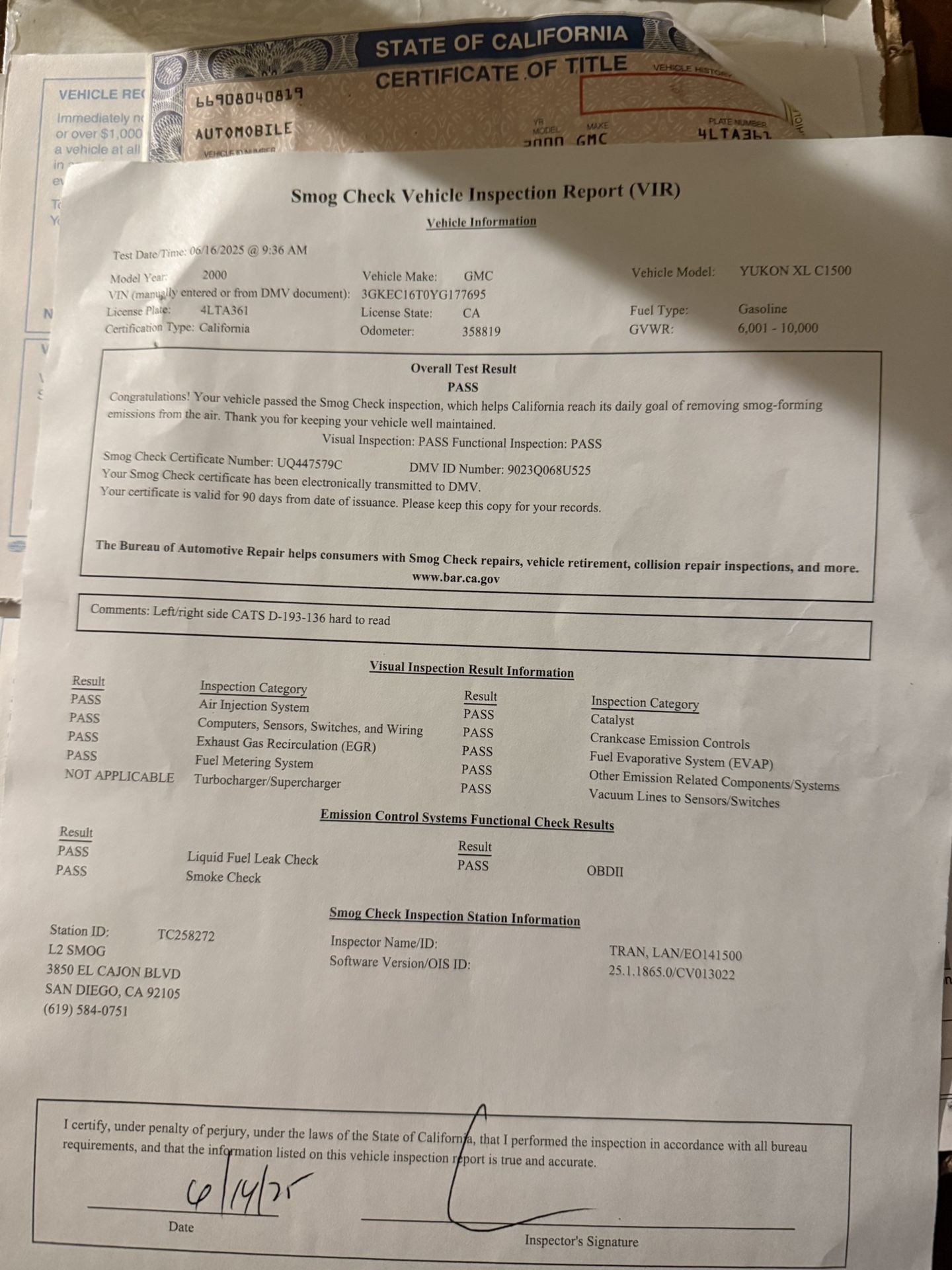 2000 GMC Yukon XL