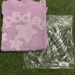 *BRAND NEW* SP5DER HOODIE BELUGA V2 “AÇAÍ” S