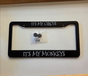 License plate frame
