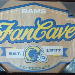 Rams Fan Cave