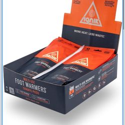 Ignik 8-Hour Compostable Foot Warmers with Resealable AirBarrier Pouch