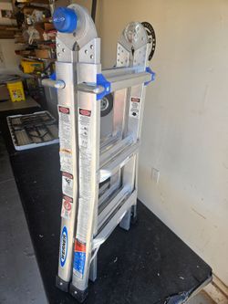 Werner 13' Aluminum Extra Heavy Duty Telescoping Mult-Ladder