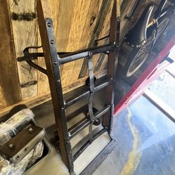 Vintage Rustic Industrial Hand Cart Dolly 