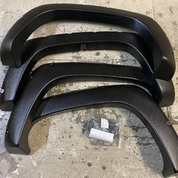 Fender flares for 88-98 c/k 1(contact info removed) 3500 4pcs riveted bengala guardabarros Fits Fleetside Models Only