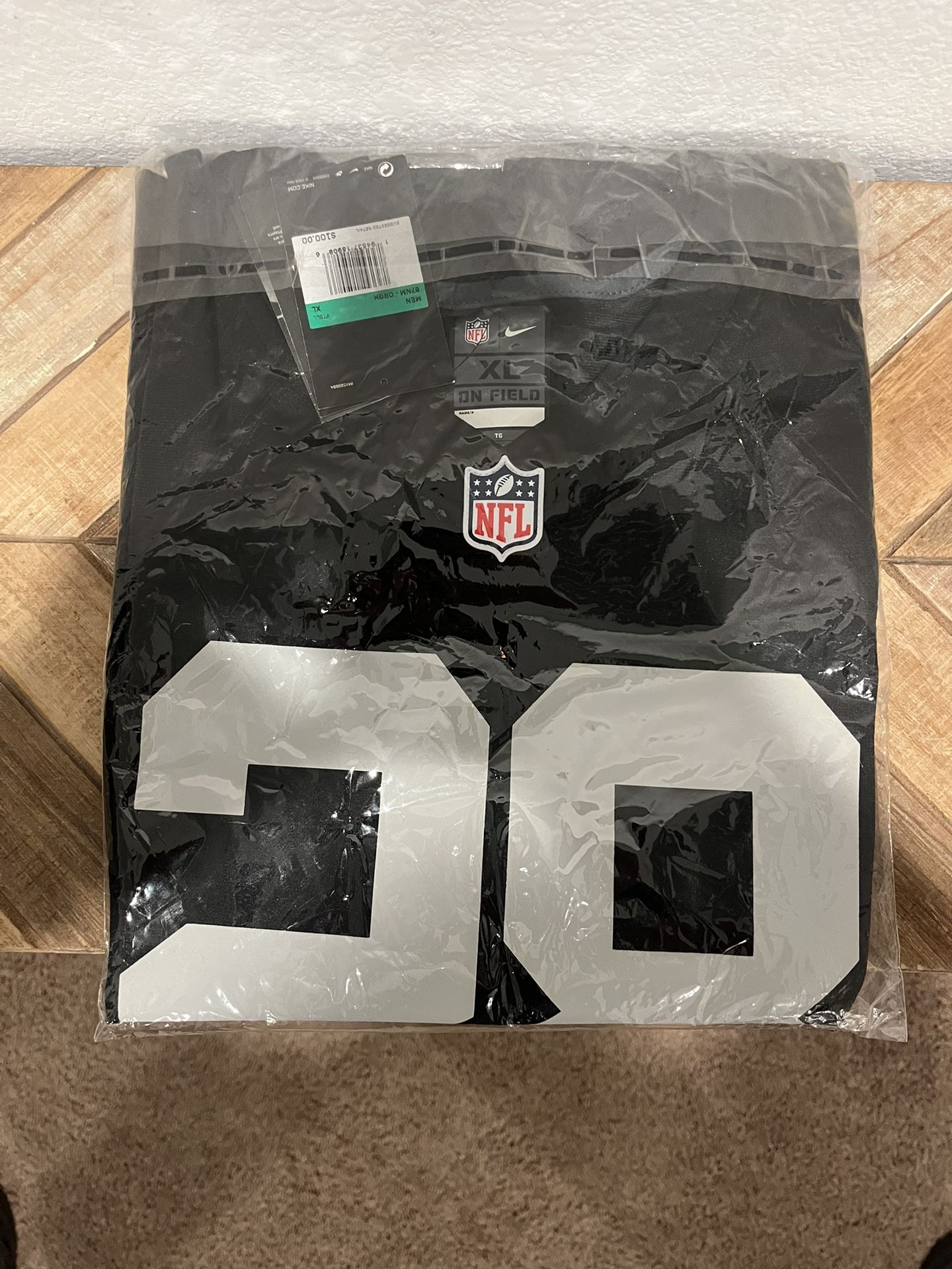 Brand New Nike NFL Licensed Raiders Josh Jacob’s Jersey