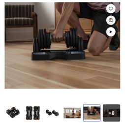 Pesas Juego de Dos Mancuernas Ajustables NordicTrack de 55 lb.