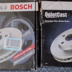 2 BOSCH (contact info removed)2 QuietCast Premium Disc Brake Rotor - Compatible With Select Mazda 3; FRONT

