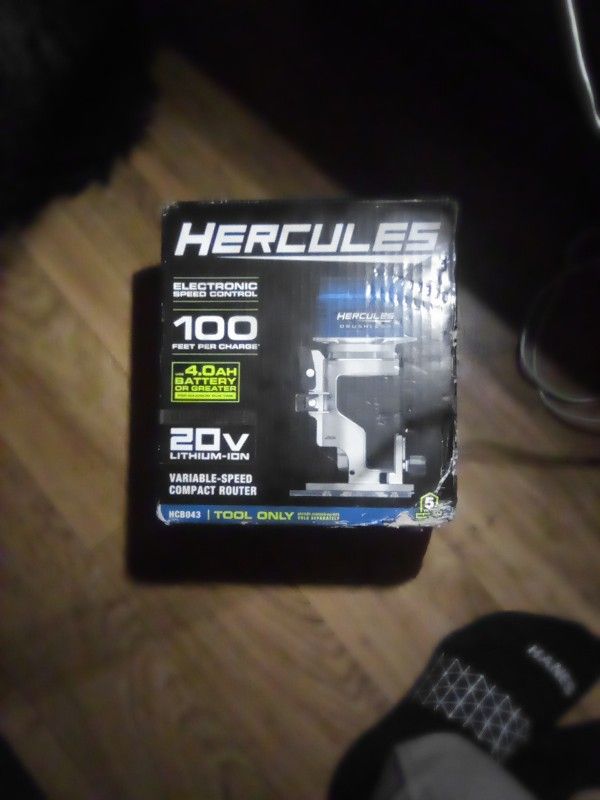 Hercules 20v Cordless Router *New*