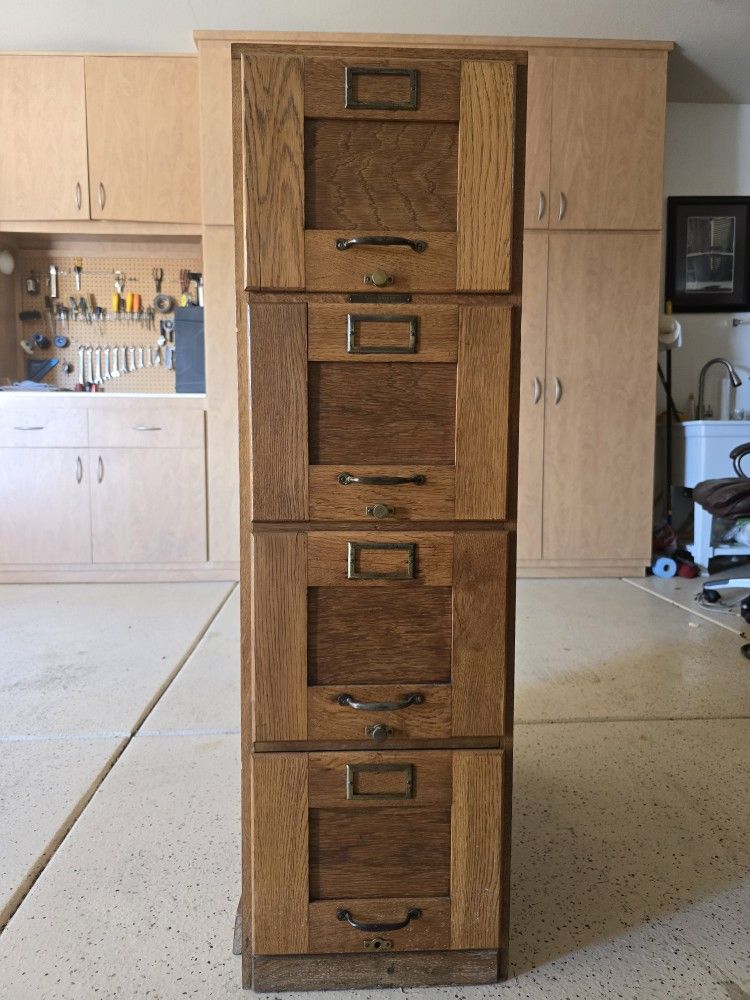 Antique File Cabinet