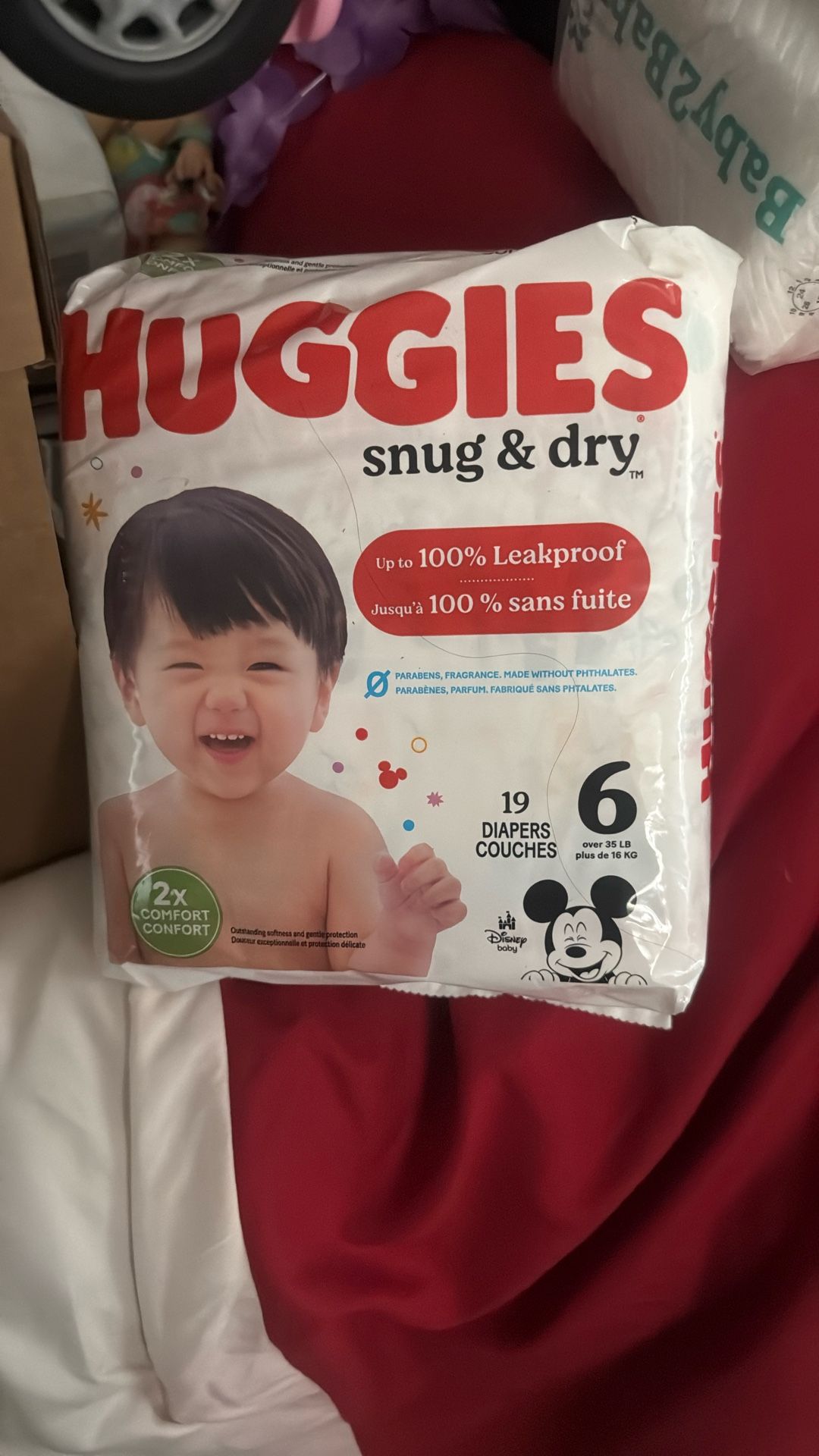 Huggies Snug & Dry Size 6 19 Count