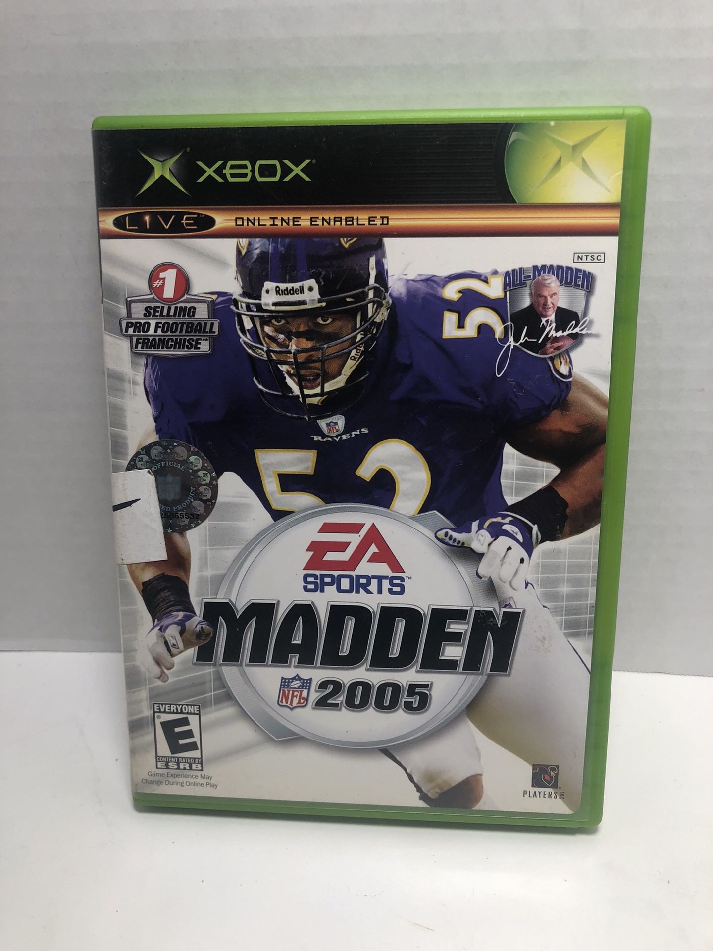 XBOX Madden NFL Football 2005 complete with Manual