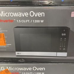 Microwave LG 1.5 Cu. Ft. 1100-watt