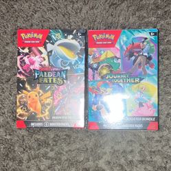 Pokemon Paldean Fates Bundle + Journey Together Bundle