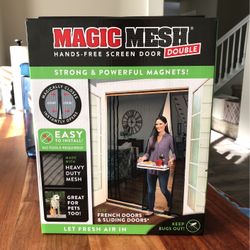 Magic Mesh Screen For Sliding Doors 