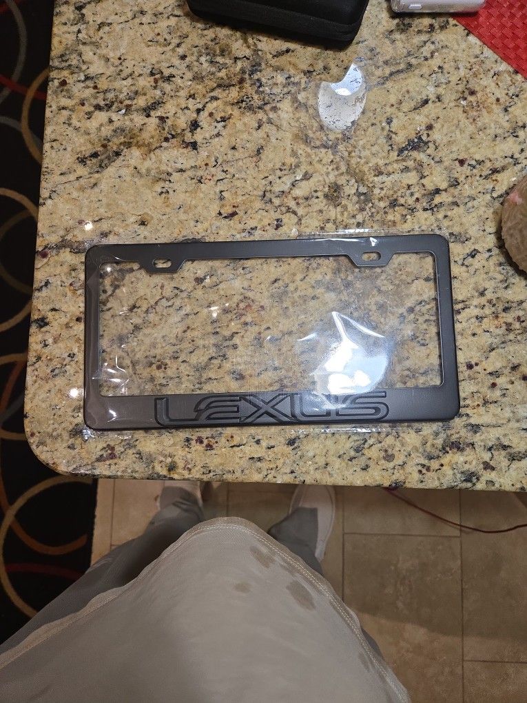 Lexus License Plate Frame NEW