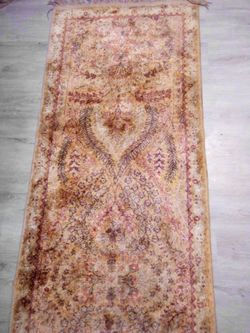 Persian throw rug