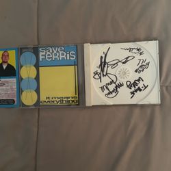 The Band Save Ferris Double Signed Autographed All Members  CD Jewel Case Booklet Lyric Sheet