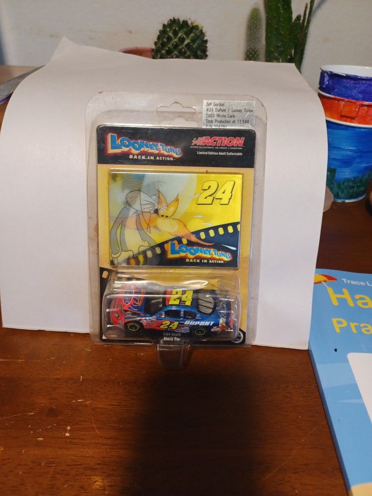 Rare Jeff Gordon Looney Tunes Race Car