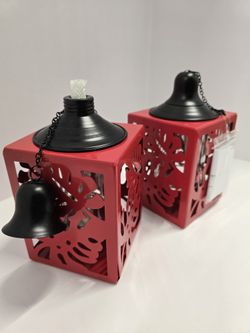 Metal Oil Lamps Brand New