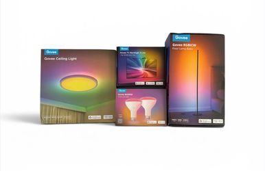 GOVEE Smart RGB Light set floor lamp, ceiling light, light bulb, tv backlight