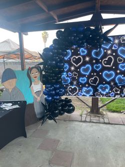 Homies party decorations woodcut