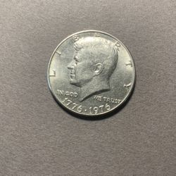 1976 Kennedy Half Dollar Clad MS70